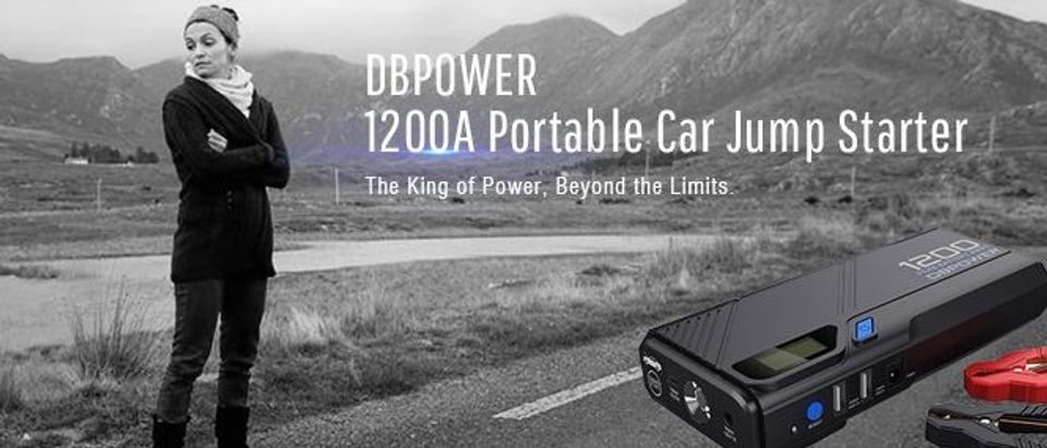 DBPower jump starter (Photo via Amazon)