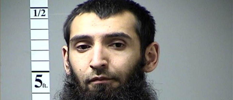 Saipov, the suspect in the New York City truck attack is seen in this handout photo