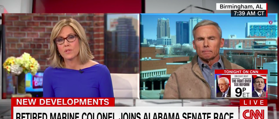 CNN Anchor Badgers Alabama Write-In Candidate About Roy Moore
