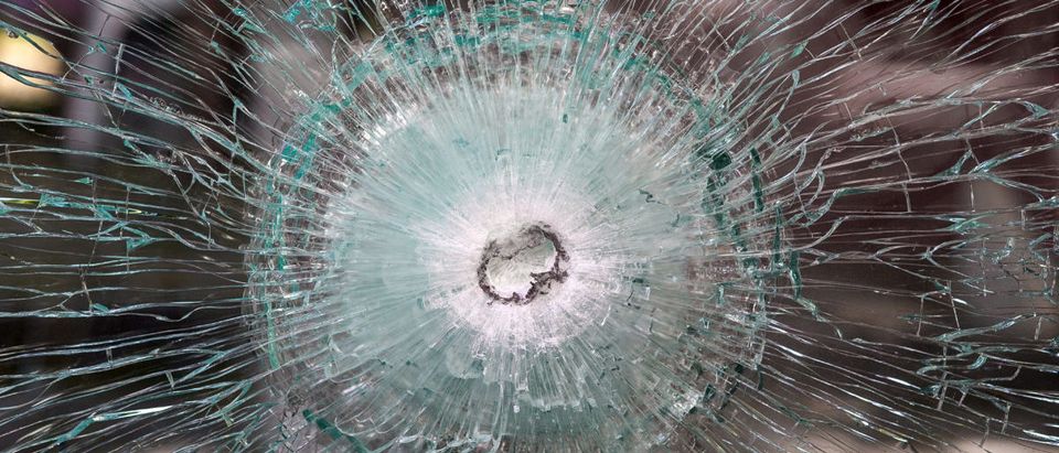 Here is a photo of bulletproof glass. (Photo: ShutterStock/Bespaliy)