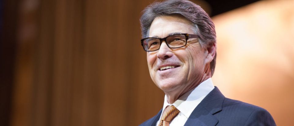 NATIONAL HARBOR, MD - MARCH 7, 2014: Texas Governor Rick Perry speaks at the Conservative Political Action Conference (CPAC). (Photo: Shutterstock/ Christopher Halloran)