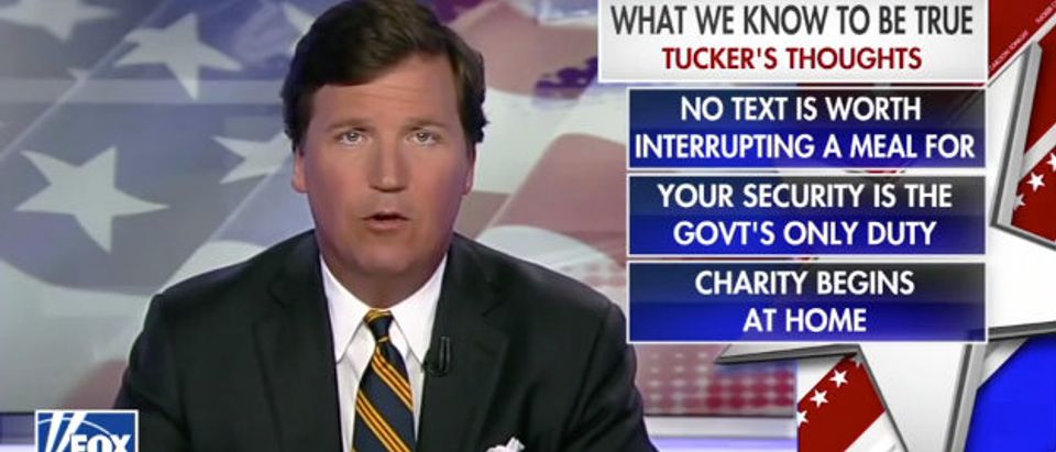 Tucker Fox News screenshot