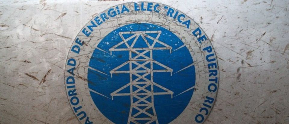 The logo of the Puerto Rico Electric Power Authority (PREPA) is seen in Dorado, Puerto Rico January 22, 2018. REUTERS/Alvin Baez