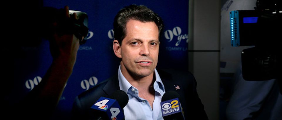 LOS ANGELES, CA - SEPTEMBER 24: Anthony Scaramucci at Tommy Lasorda's 90th Birthday Celebration at The Getty Center on September 24, 2017 in Los Angeles, California. (Photo by Phillip Faraone/Getty Images for Tommy Lasorda)