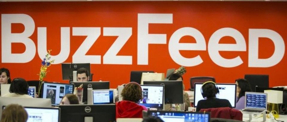 Buzzfeed employees work at the company's headquarters in New York January 9, 2014. Picture taken January 9, 2014. REUTERS/Brendan McDermid