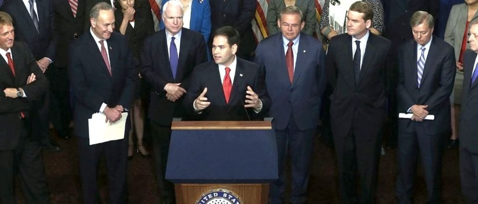 Gang of Eight immigration reform Getty Image/Alex Wong