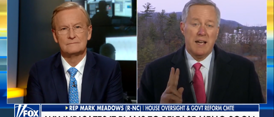 Mark Meadows calls for 2nd special counsel on Fox & friends 2-1-18 (Screenshot/Fox News)