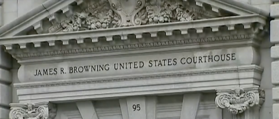 The courthouse of the 9th U.S. Circuit Court of Appeals, seen in Feb. 2017. (YouTube screenshot/Fox News)