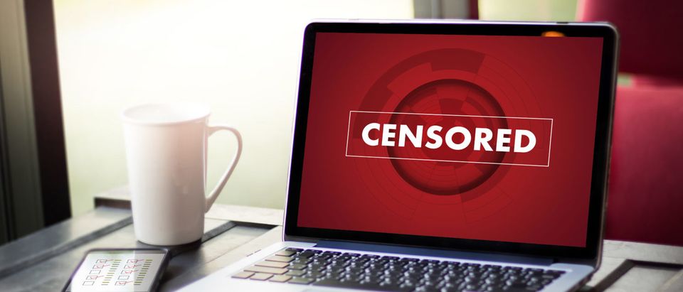 Website Censorship (Shutterstock/ one photo)