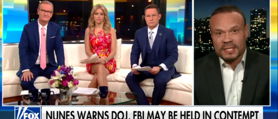 Dan Bongino Bashes FBI And DOJ For Hiding Document And Supports Contempt Charges For Non-compliance - Fox & Friends 3-26-18