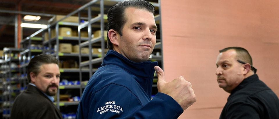 Donald Trump Jr. Campaigns For HIs Father In Las Vegas