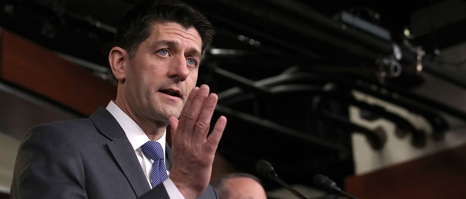 House Speaker Paul Ryan Holds Weekly News Conference