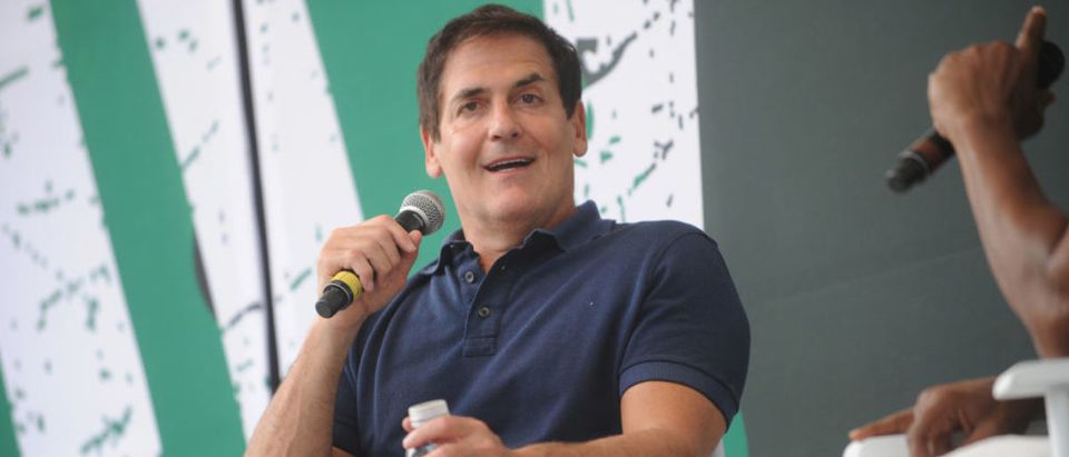 Mark Cuban speaks onstage during OZY FEST 2017 Presented By OZY.com at Rumsey Playfield on July 22, 2017 in New York City. (Photo by Brad Barket/Getty Images for Ozy Fusion Fest 2017)