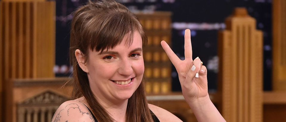NEW YORK, NY - FEBRUARY 10: Lena Dunham Visits "The Tonight Show Starring Jimmy Fallon" at Rockefeller Center on February 10, 2017 in New York City. (Photo by Theo Wargo/Getty Images for NBC)
