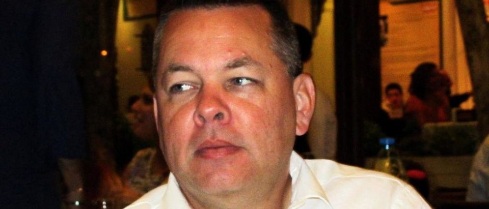Andrew Brunson, a Christian pastor from North Carolina, U.S. who has been in jail in Turkey since December 2016, is seen in this undated picture taken in Izmir