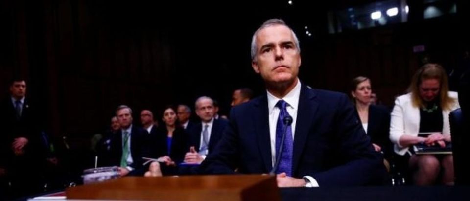 Acting FBI Director Andrew McCabe waits to testify before the U.S. Senate Select Committee on Intelligence on Capitol Hill in Washington, U.S. May 11, 2017. REUTERS/Eric Thayer | Andrew McCabe Ends Crowdfunding Campaign
