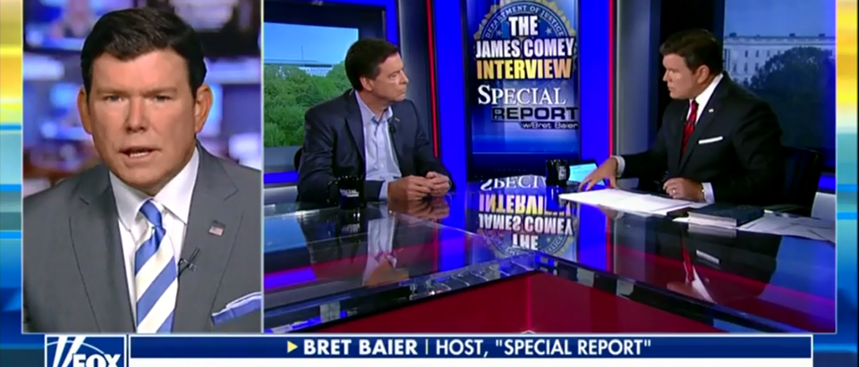 Bret Baier Dishes On One-On-One Interview With James Comey 'It Was Tense' - Fox & Friends 4-27-18