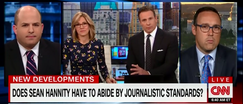 CNN's Alisyn Camerota And Brian Stelter Give Lessons On How To Be An Ethical Journalist - New Day 4-17-18 (Screenshot/CNN)