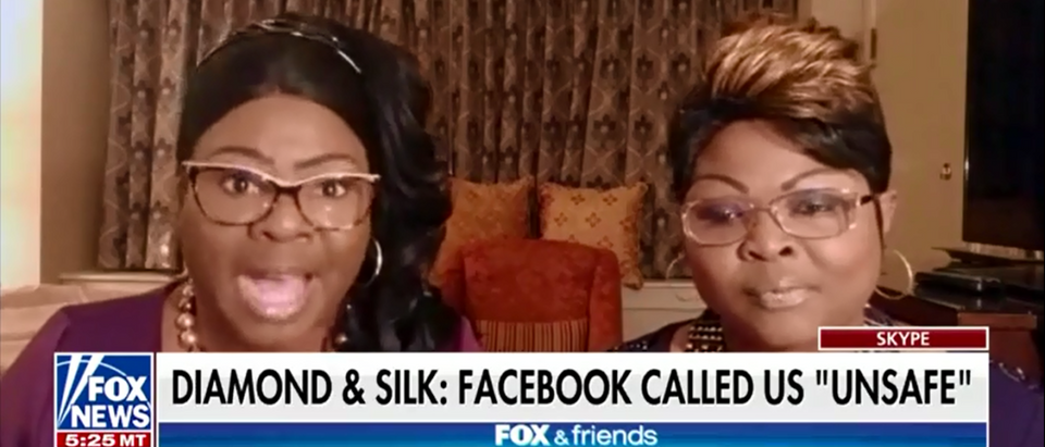 Diamond And Silk Respond To Facebook Calling Them Dangerous This Is 'A Violation Of Our Civil Rights' - Fox & Friends 4-9-18 | Facebook Insider On Diamond And Silk
