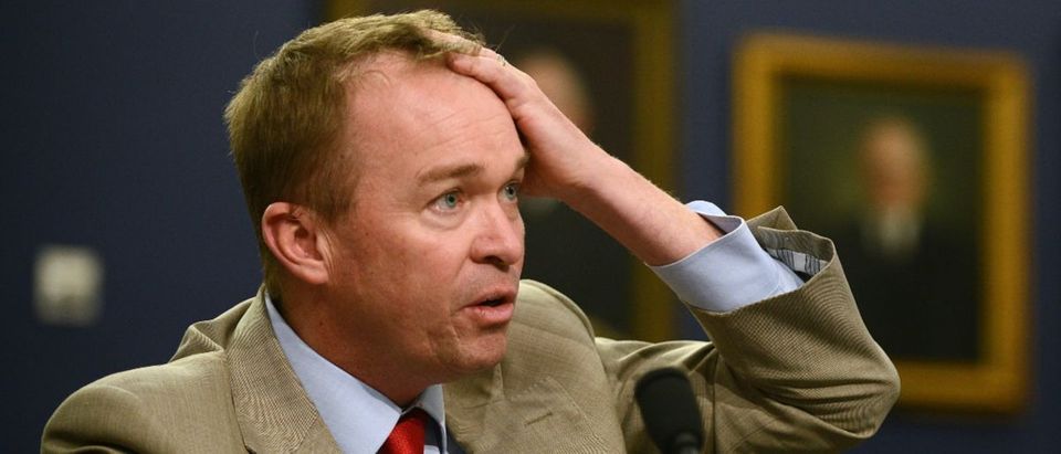 House Republicans want budget Director Mick Mulvaney to block funding for a New York tunnel project through the White House's unreleased plan to retroactively reduce funding in the federal budget. Getty Images/Astrid Riecken