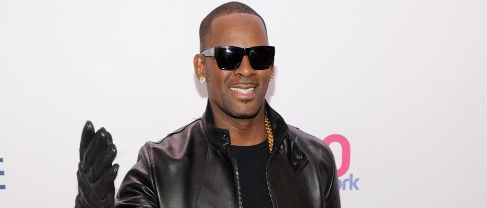 R. Kelly attends Z100?s Jingle Ball 2013, presented by Aeropostale, at Madison Square Garden on December 13, 2013 in New York City. (Photo by Bryan Bedder/Getty Images for Clear Channel)