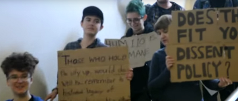 Reed College Protests, YouTube