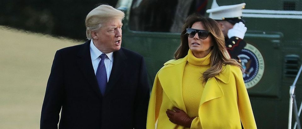 Trump and Melania Getty Images/Chip Somodevilla