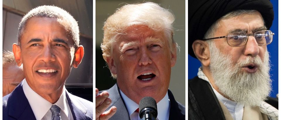 Barack Obama, Donald Trump, Ayatollah Ali Khamenei (Reuters Pictures)