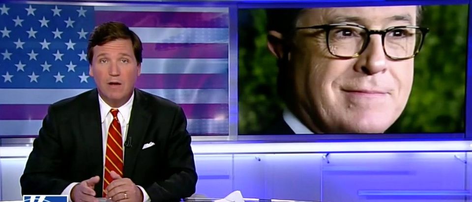 Tucker Carlson, Stephen Colbert (Fox News)