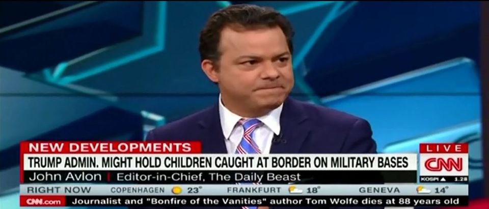 CNN commentator John Avlon, editor-in-chief of The Daily Beast, called Department of Homeland Security Secretary Kirstjen Nielsen a "dystopian Disney character," on CNN's "New Day" Wednesday, for her views on immigration. (Photo: Screenshot/CNN)