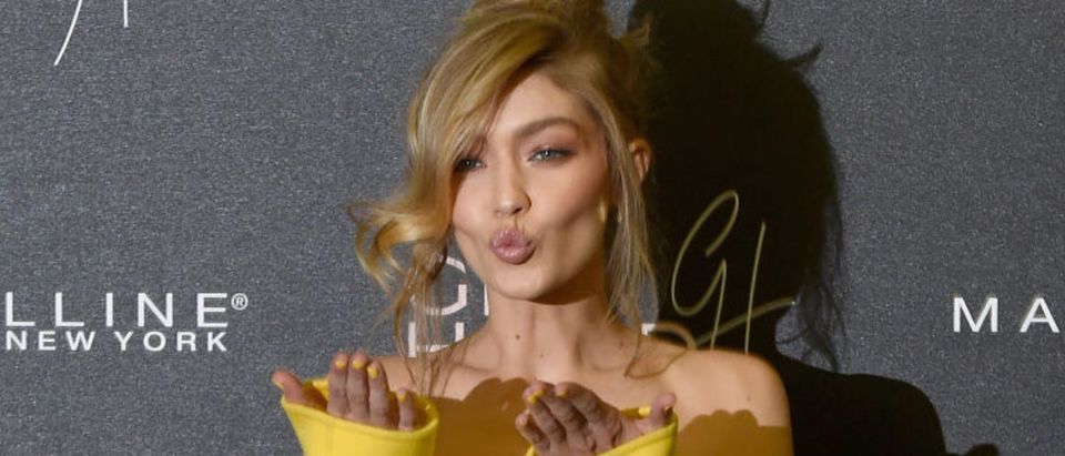 Gigi Hadid attends the Gigi Hadid X Maybelline party held at "Hotel Gigi" on November 7, 2017 in London, England. (Photo by Stuart C. Wilson/Getty Images)