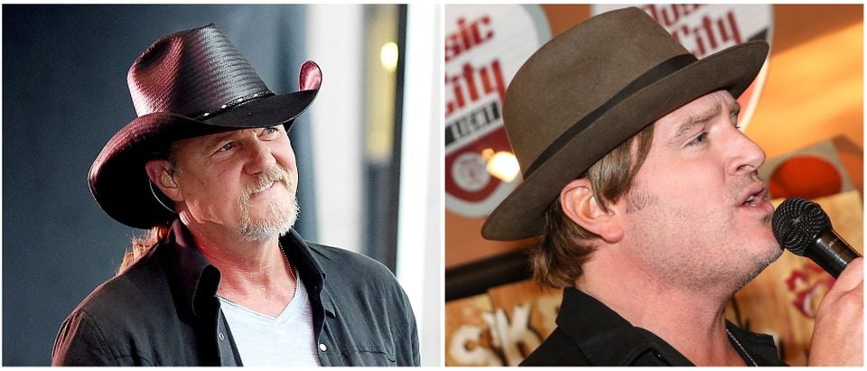 Country music singers Trace Adkins and Jerrod Neiman. (Getty Images)