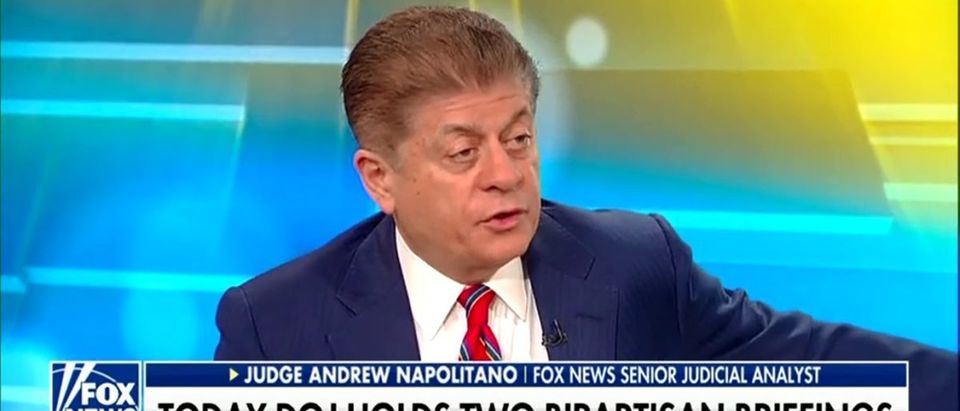 Judge Napolitano Said Both Democrats And Republicans Will Spin Intel Findings To Their Advantage - Fox & Friends 5-24-18