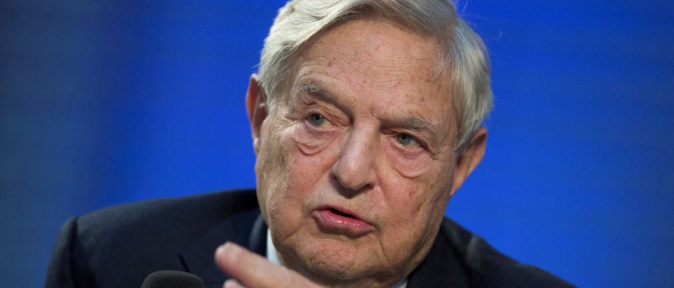Pictured is billionaire George Soros. (Photo: REUTERS/Thomas Peter/File Photo)
