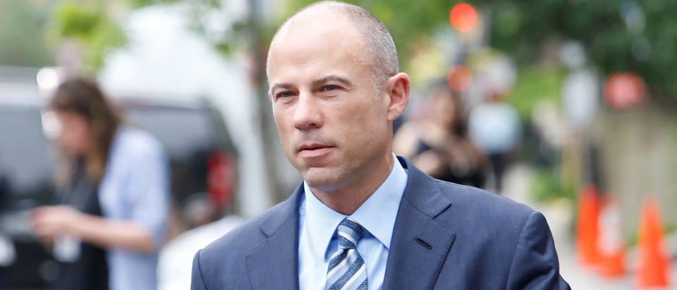 Michael Avenatti, the attorney of adult-film star Stephanie Clifford, known as Stormy Daniels, arrives at federal court in Manhattan