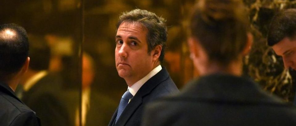 FILE PHOTO: Michael Cohen, attorney for The Trump Organization, arrives at Trump Tower in New York City, U.S. January 17, 2017. REUTERS/Stephanie Keith/File Photo | MSNBC Corrects Cohen's 'Wiretap' Story