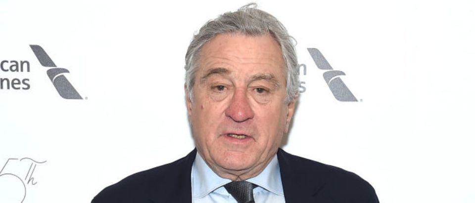 Actor Robert De Niro attends the 45th Chaplin Award Gala at the on April 30, 2018 in New York City. (Photo by Jamie McCarthy/Getty Images)