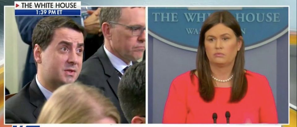 Screen Shot Sarah Sanders on 'Animals' Comment (Fox News: May 17, 2018)