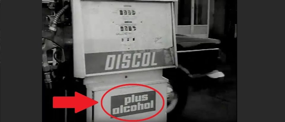 alcohol fuel YouTube screenshot/Donald McKinney