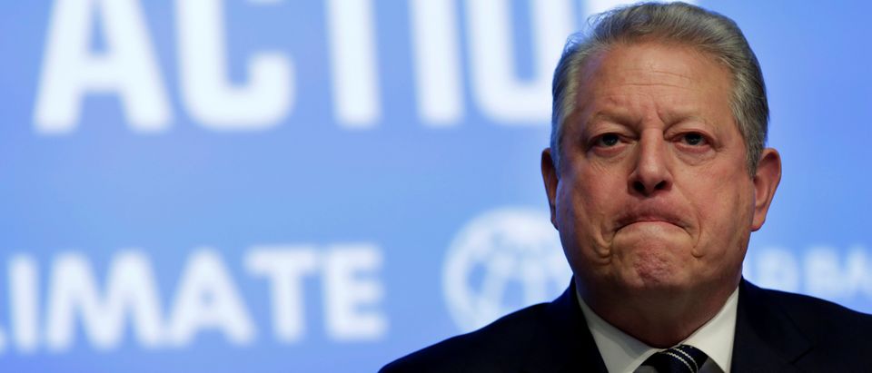 Former U.S. Vice President Al Gore attends Unlocking Financing for Climate Action