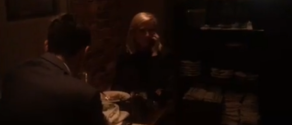DHS Secretary Nielsen interrupted by chanting socialists at dinner (screengrab)