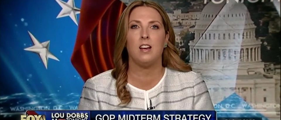 GOP Chair Ronna McDaniel Says Trump Agenda Has Destroyed Any Hopes Of A Blue Wave This November - Fox Business 6-7-18