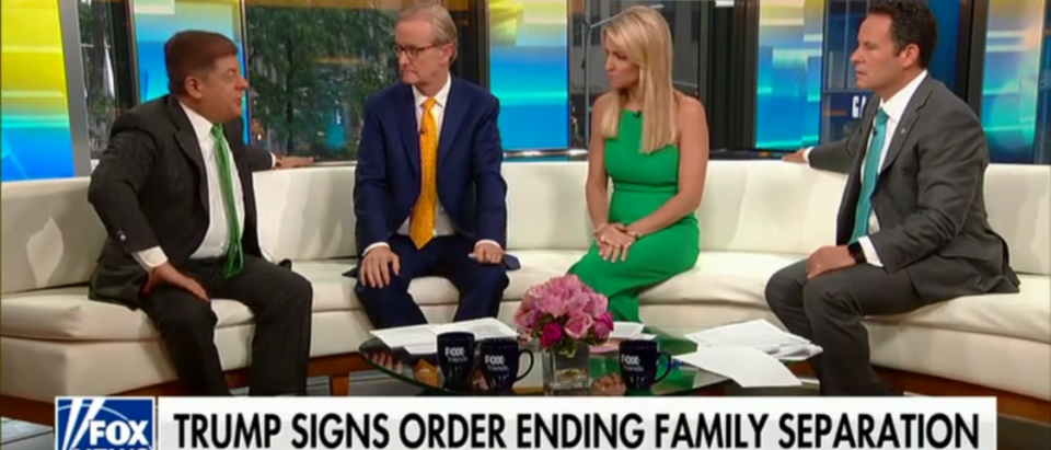 Judge Napolitano Says Illegal Immigrant Detention Facilities Were Substandard Under Obama, But Media Ignored It - Fox & Friends - 6-21-18 (Screenshot/Fox News)