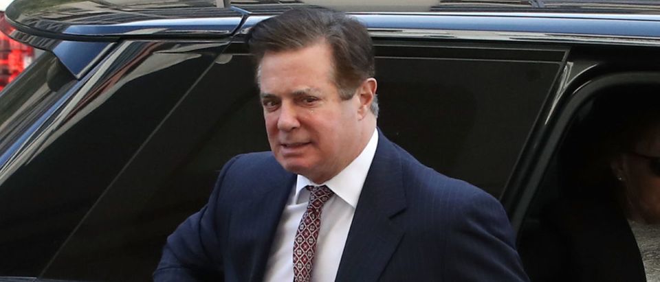 Former Trump campaign manager Paul Manafort arrives at the E. Barrett Prettyman U.S. Courthouse for a hearing on June 15, 2018 in Washington, D.C. (Photo by Mark Wilson/Getty Images)