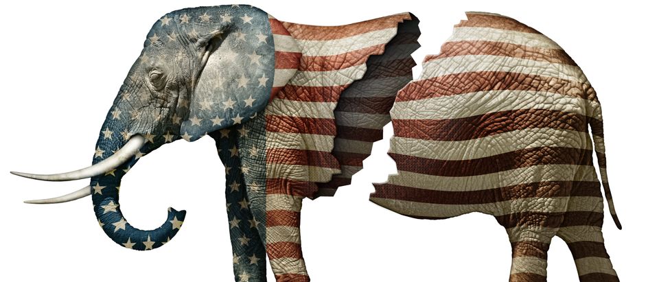 Republican Party split in two