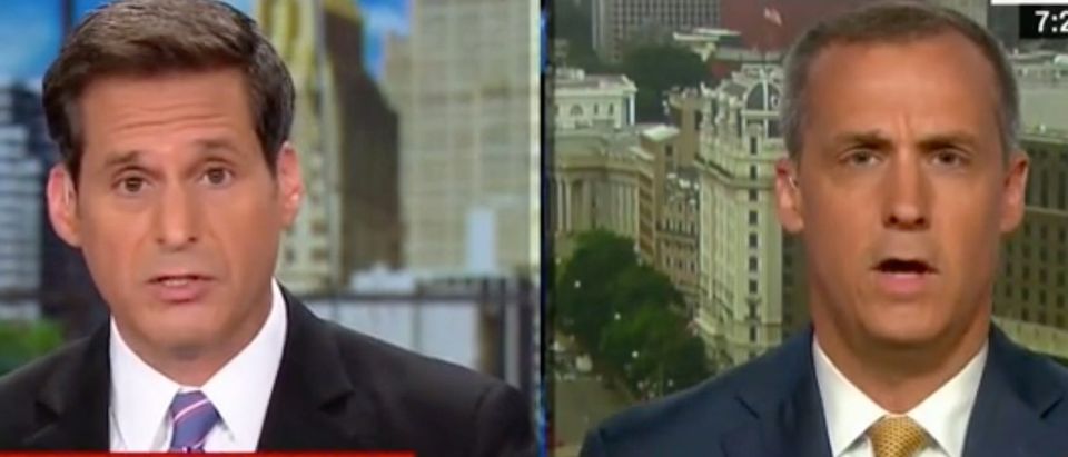 CNN's John Berman debates Corey Lewandowski on civility in politics./Screenshot