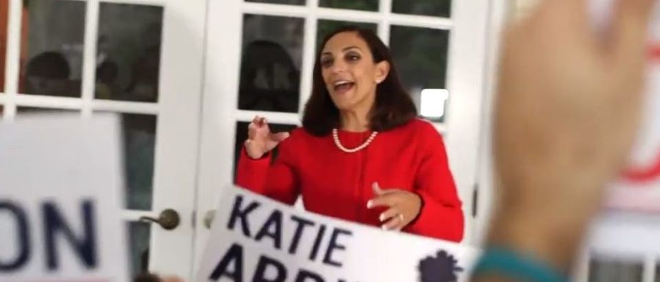 Katie Arrington appears in a campaign ad. Screenshot via YouTube.
