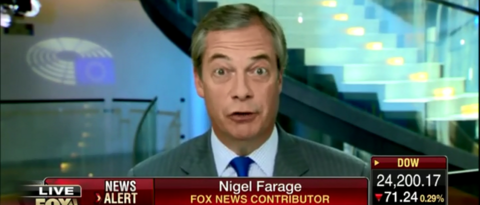 Nigel Farage Declares Angela Merkel Is 'Finished' As The Leader Of Germany - Fox Business - 7-2-18