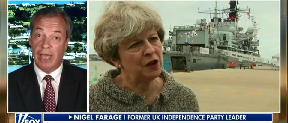 Nigel Farage Thinks Theresa May Will Sabotage Brexit If She Continues As Prime Minister - Fox & Friends First 7-10-18