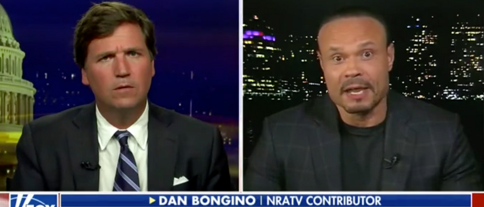 Dan Bongino appears on "Tucker Carlson Tonight."/Screenshot